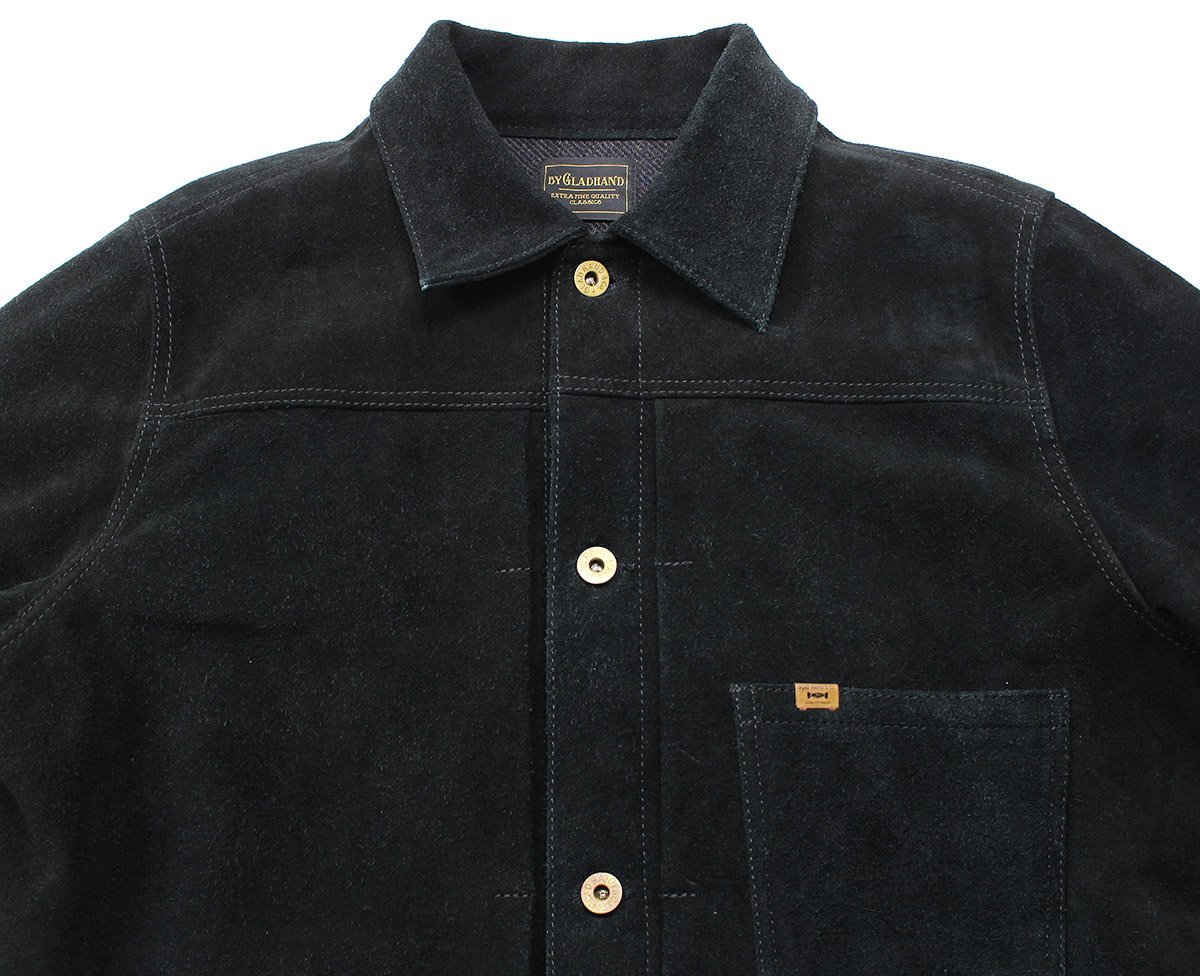 BY GLADHAND (グラッドハンド) GOODLIGHT VELVET COW HIDE / スエード 