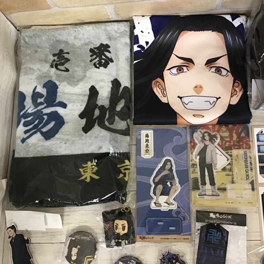 現状】 キャラ分け 東京リベンジャーズ 場地圭介 グッズ ぬいぐるみ 缶