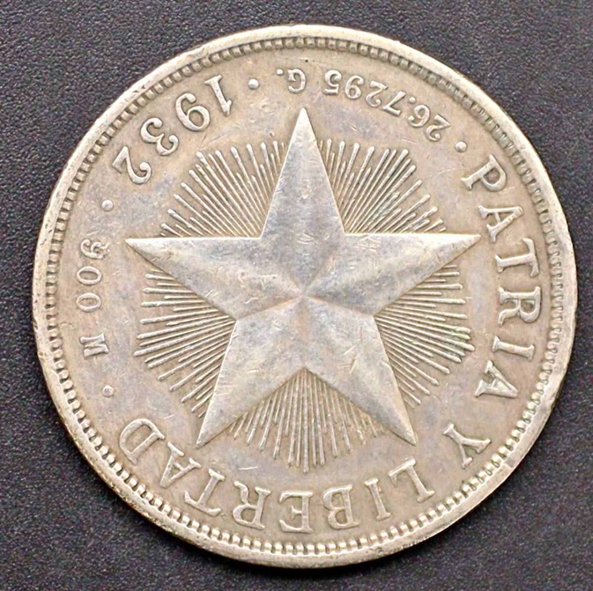 セール，2026 海外 外国 銀貨 古銭 コイン ペソ キューバ 1932年 1ペソ Sv900 26.74g 38mm アンティーク 骨董品(ラテンアメリカ)｜売買されたオークション情報、yahooの商品情報をアーカイブ公開 - オークファン ラテンアメリカ