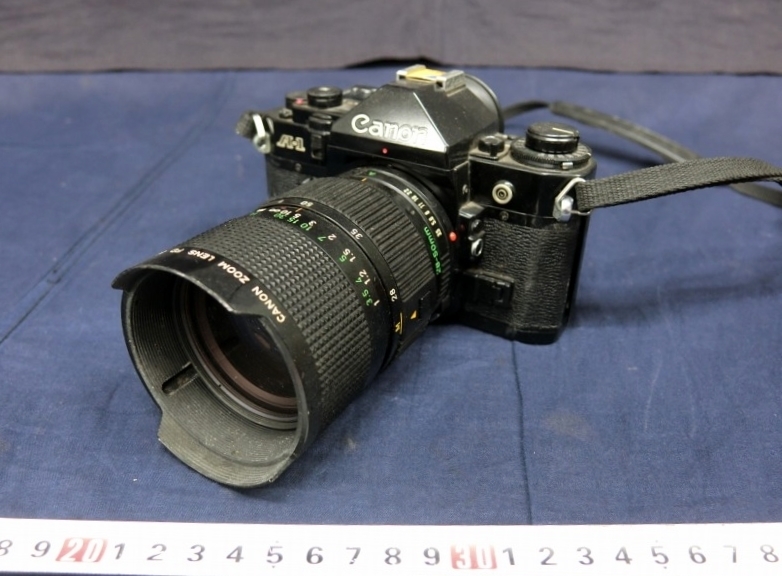 L0969 Canon A-1 キヤノン フィルムカメラ ZOOM LENS FD 28-50mm 1:3.5