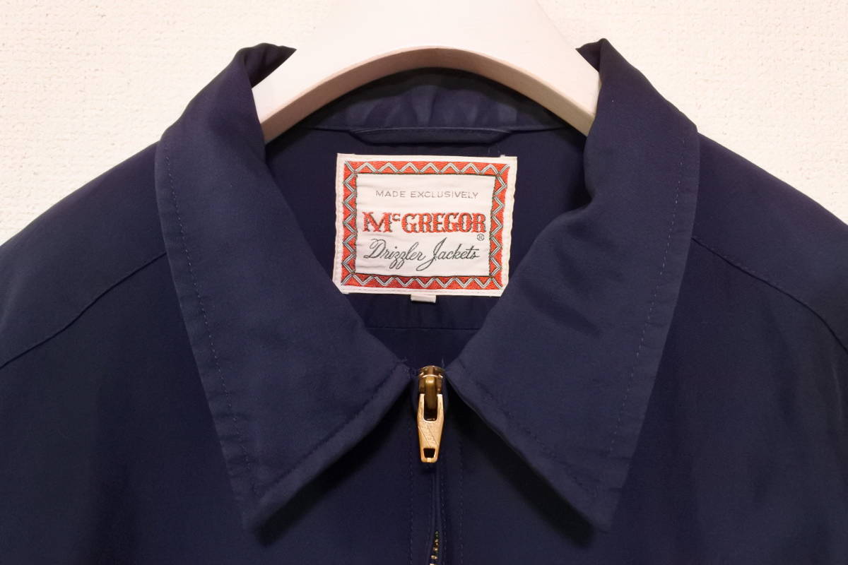 McGREGOR Drizzler Jacket マクレガー ドリズラージャケット size M 紺