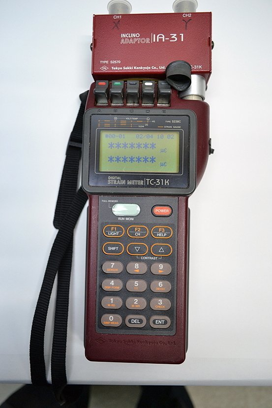 得価，定番人気 東京測器研究所 TC-31K デジタル ひずみ測定器(環境測定器)｜売買されたオークション情報、yahooの商品情報をアーカイブ公開 - オークファン 環境測定器