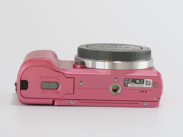 SONY ソニー ミラーレス一眼 α5000 ボディ ピンク 一部難あり品 #3550 