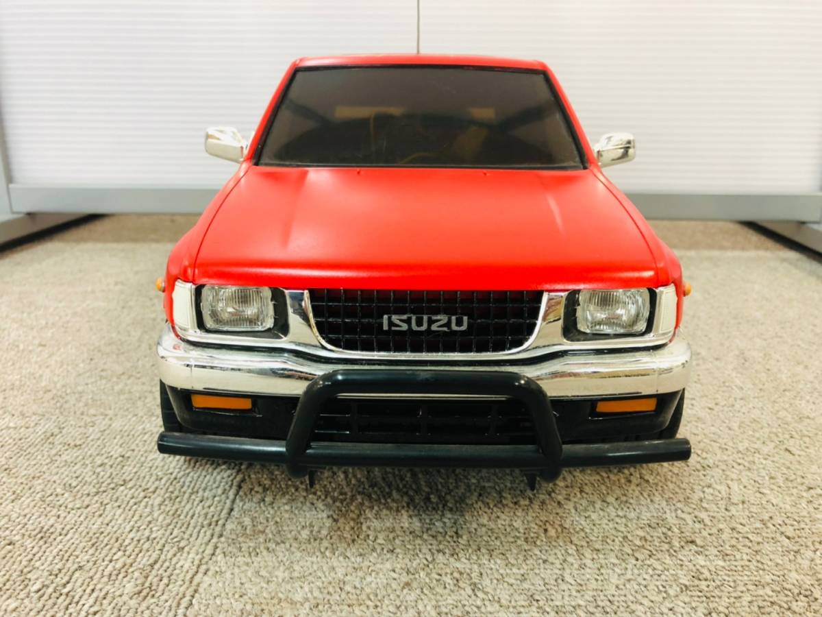M*a様 TAMIYA 1/10 ISUZU mu ラジコン 一部組み立て済みジ Tamiya