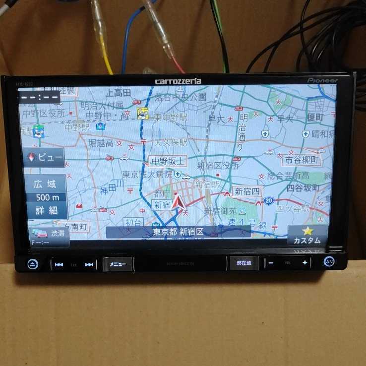 カロッツェリア 楽ナビ AVIC-RZ22 2021年秋版地図 CD ワンセグ