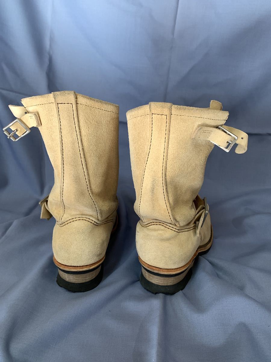 人気SALE，低価 良品 レッドウイング 8D 8268 スウェード エンジニアブーツ RED WING