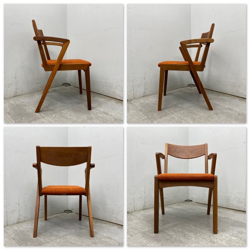 T9246☆展示極美品☆ナガノインテリア☆ダイニング5点set
