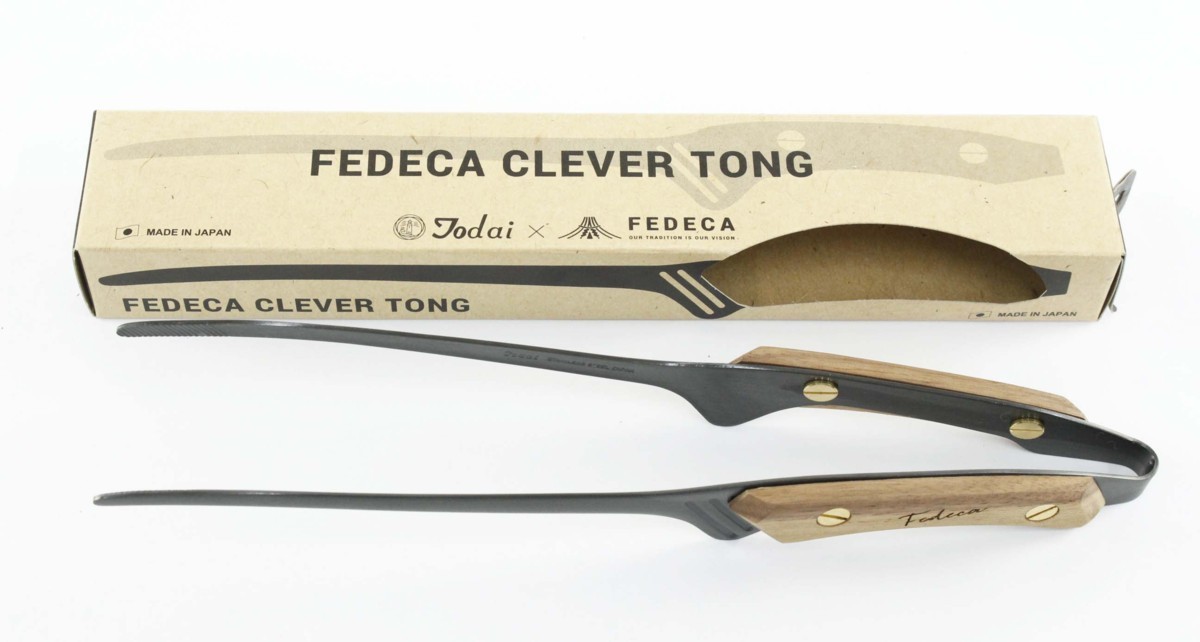 【新品未使用】FEDECA CLEVER TONG ウォルナット ○【中古・未使用品】FEDECA CLEVER TONG フェデカ クレーバートング