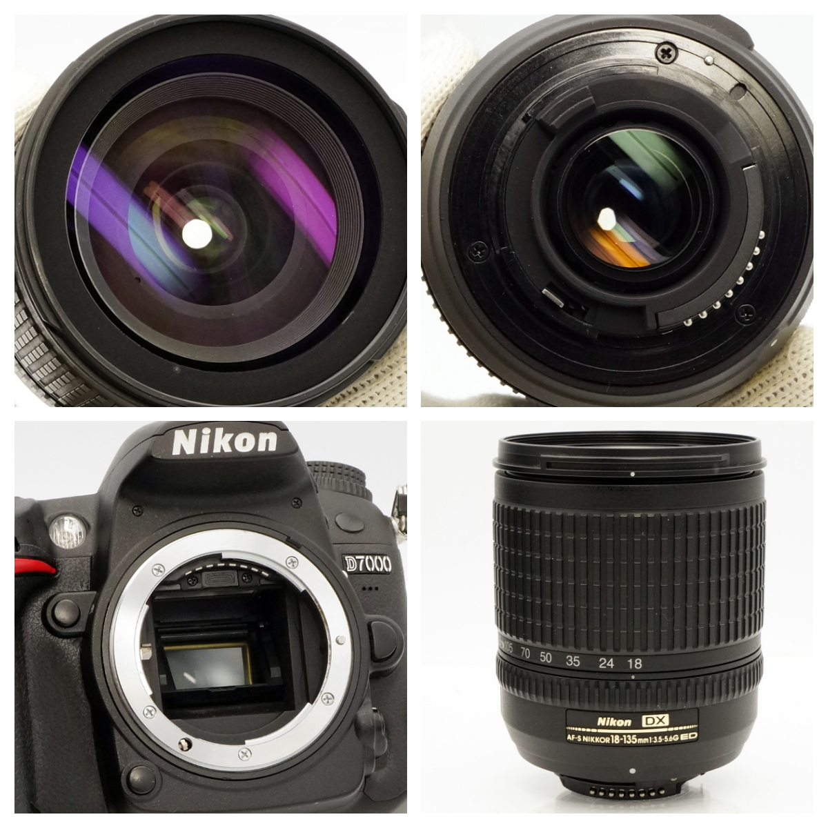 1円 Nikon D7000 AF-S NIKKOR 35mm 1:1.8G デジタル一眼レフ カメラ 
