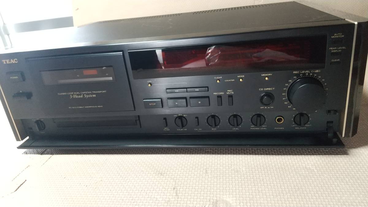 動作確認済/希少】TEAC V-450Xカセットデッキ dbx搭載 ティアック TEAC