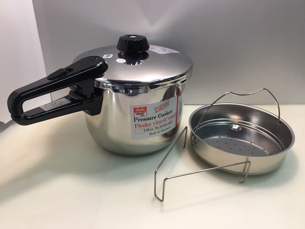 Fissler Vitavit 中古の 圧力鍋 約6L （全国送料無料
