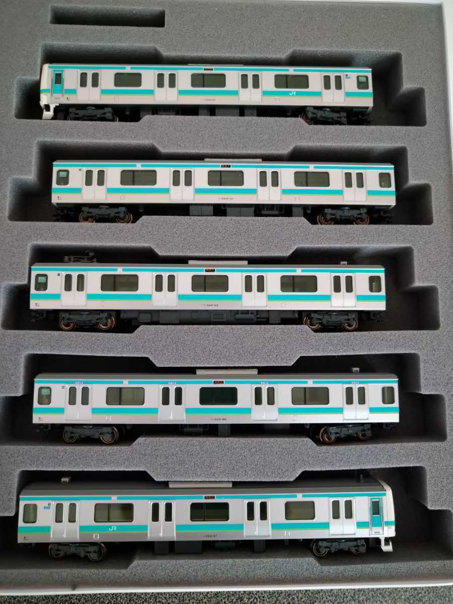 KATO 10-1339 E231系常磐線・上野東京ライン 5両セット(特急形電車