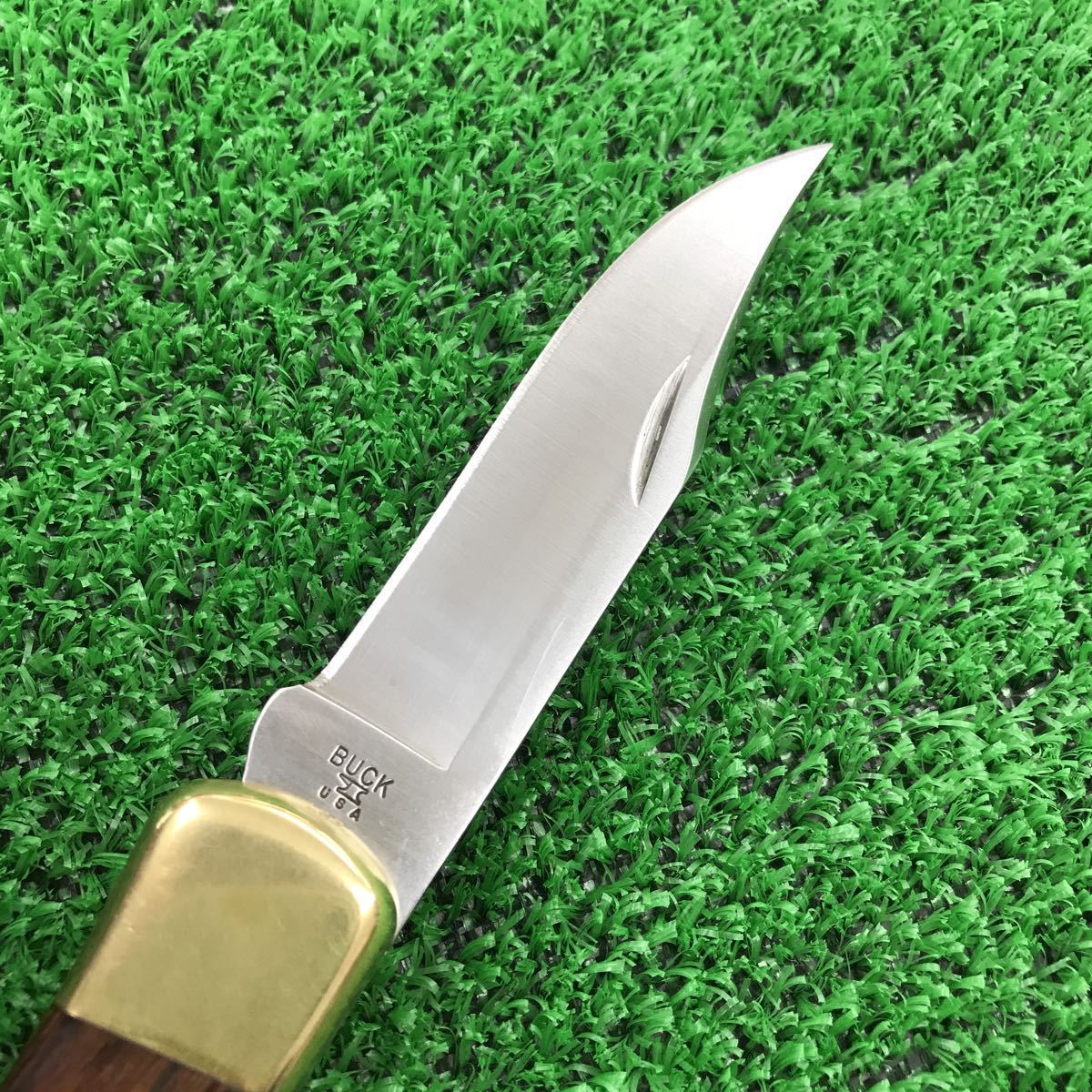サ)【2002年製】BUCK KNIVES バックナイフ フォールディングナイフ 