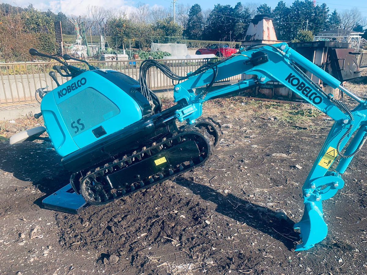 コベルコ SS ユンボ ミニショベル ガソリンエンジン