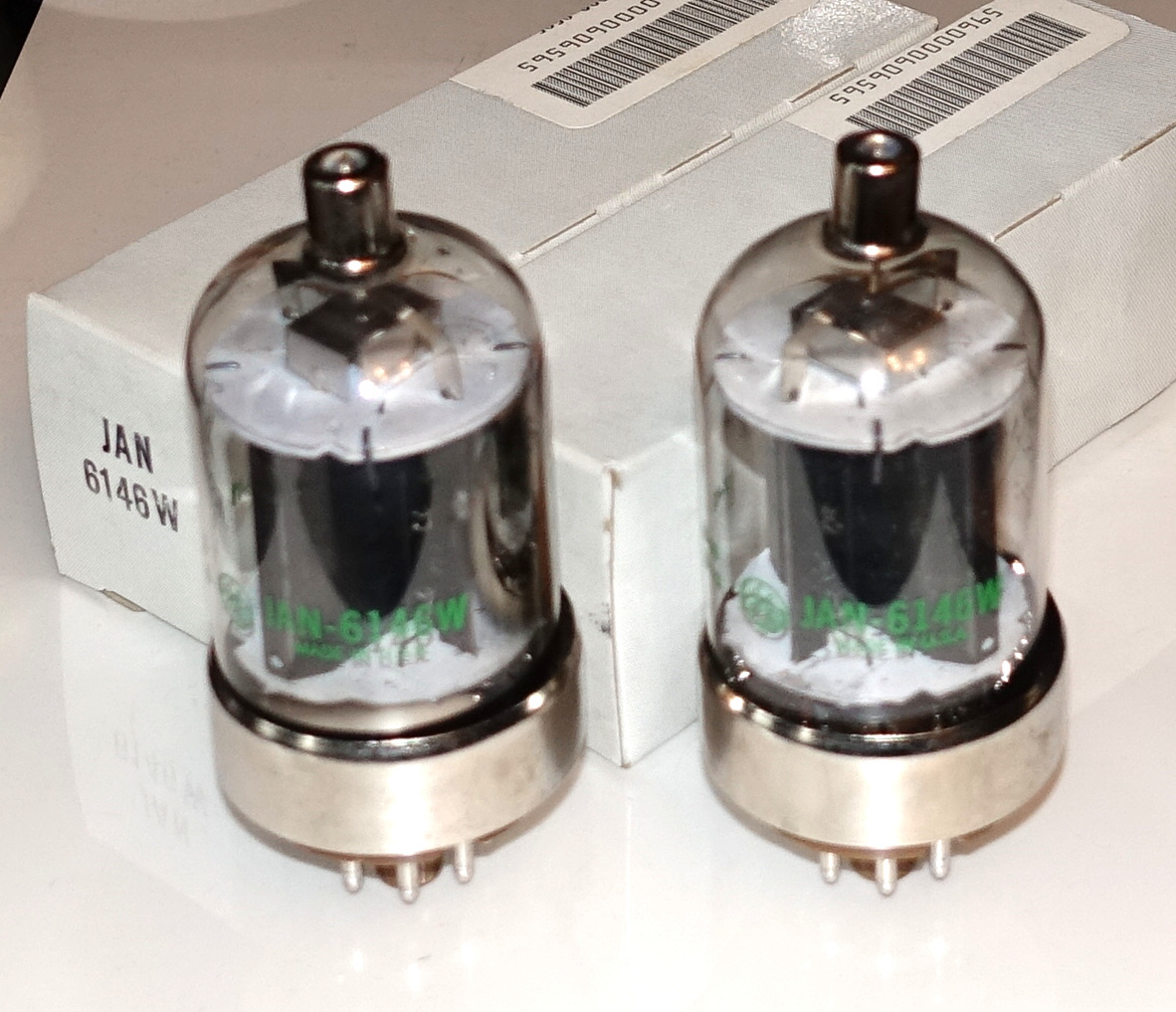 最安値，格安 6146W General Electronic USA 製 ２本一組(真空管)｜売買されたオークション情報、yahooの商品情報をアーカイブ公開 - オークファン 真空管
