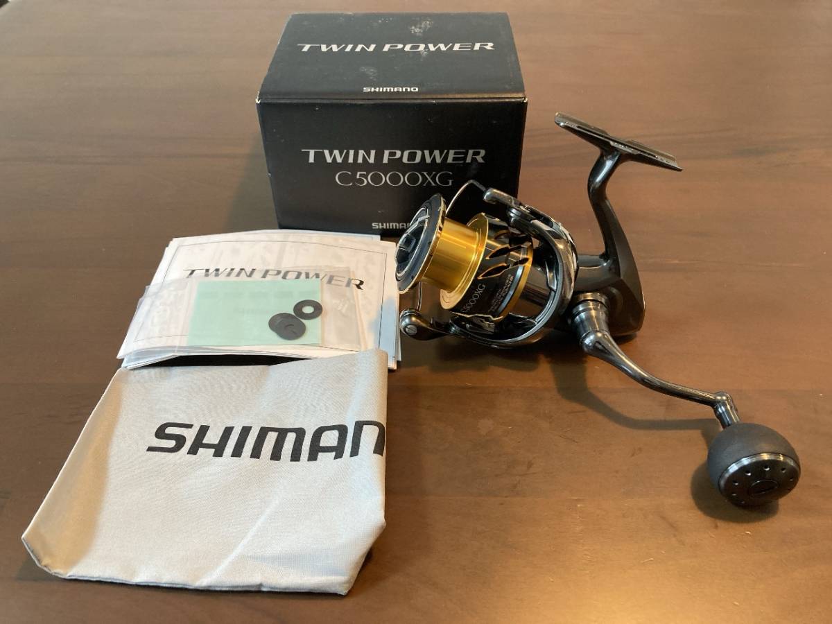  シマノ 20ツインパワー C5000XG SHIMANO 20 TWIN POWER スピニングリール 品(シマノ)｜売買されたオークション情報、yahooの商品情報をアーカイブ公開 - オークファン シマノ