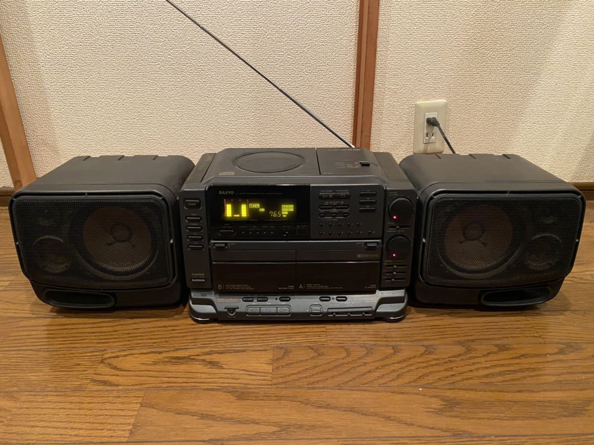 通電確認済み 美品 SANYO CD ラジオカセット PH-Z300 難あり ジャンク