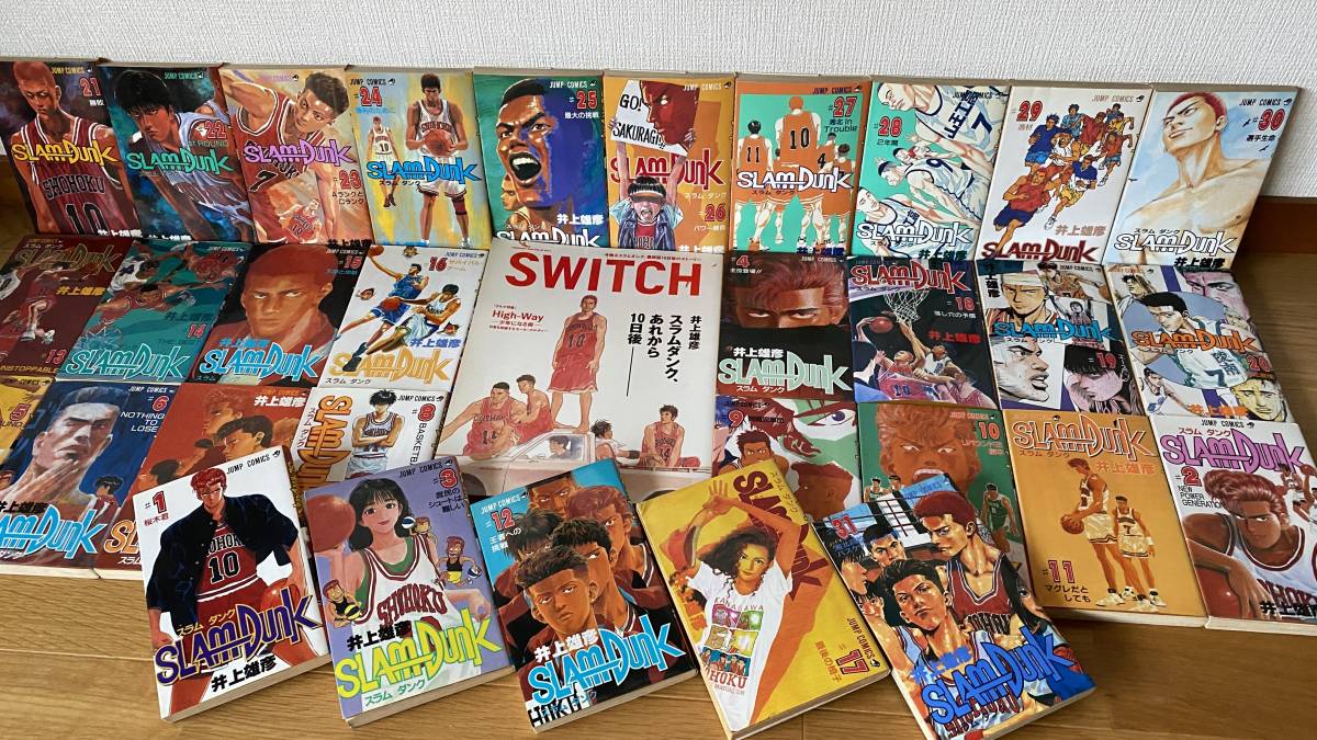 Slam Dunk 全31巻 10 Days After Switch 計32点 井上雄彦先生 全巻セット スラムダンク あれから10日後 全巻セット 売買されたオークション情報 Yahooの商品情報をアーカイブ公開 オークファン Aucfan Com