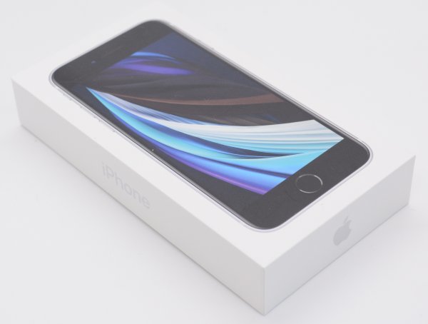 ほぼ未使用 動確 au iPhone SE 64GB ホワイト 付属品 元箱付 アップル 