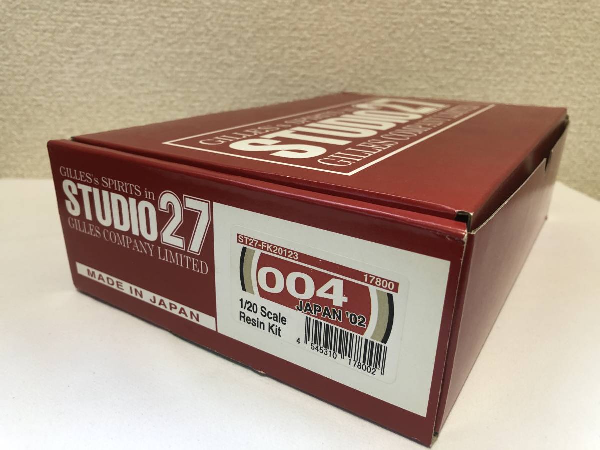 1&frasl;20 スタジオ27 Original kit series No.123 BAR Honda 004