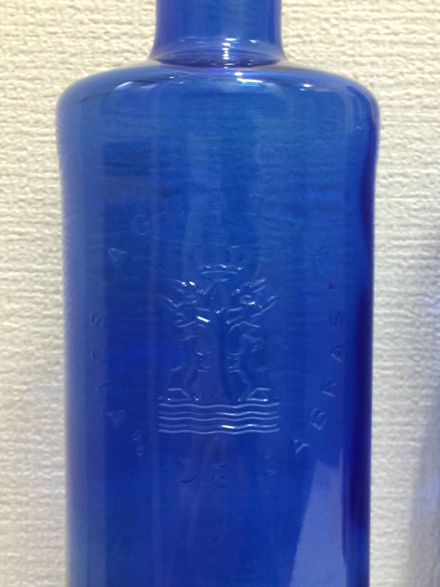 ソラン デ カブラス Solan De Cabras ガラス瓶 ブルーソーラーウォーター用ガラスボトル 空き瓶ブルーボトル ブルー瓶 １lｘ３本 ガラス製 売買されたオークション情報 Yahooの商品情報をアーカイブ公開 オークファン Aucfan Com