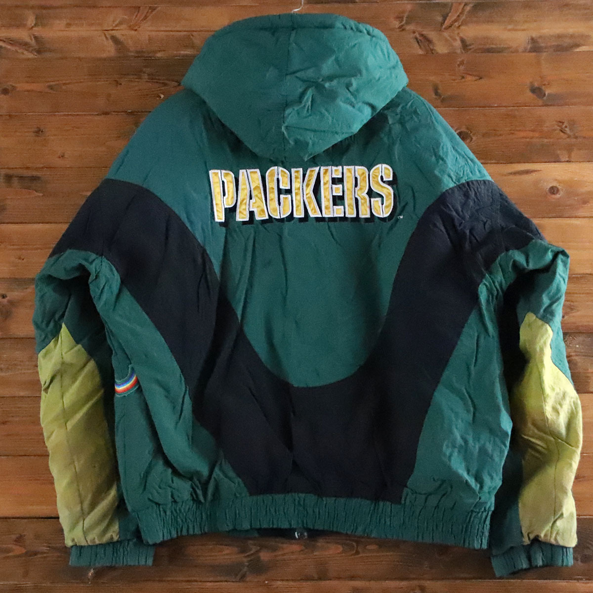 60/s2.10 90s ビンテージ NFL グリーンベイパッカーズ ナイロン 