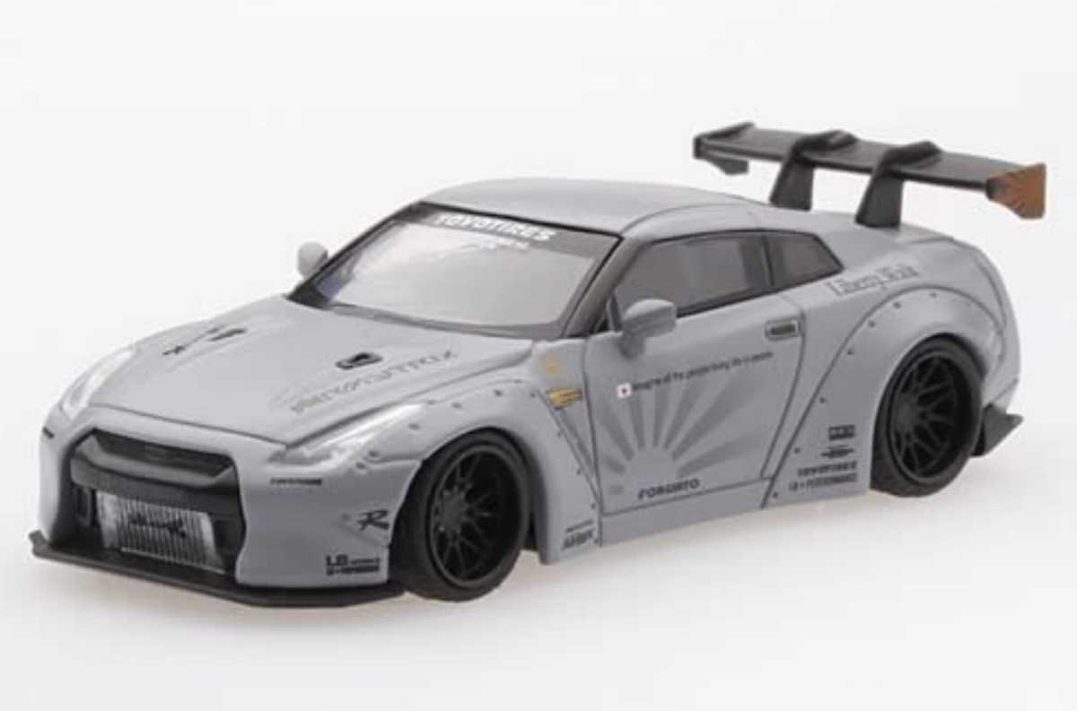 1/64 MINIGT GT-R マットグレーリバティーウォーク LBWK(乗用車)｜売買 