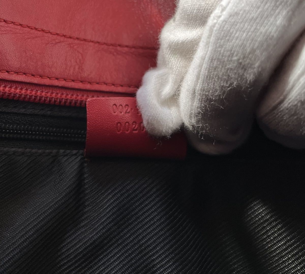 GUCCI グッチ 002 1119 002053 GGキャンバス×レザー トートバッグ 