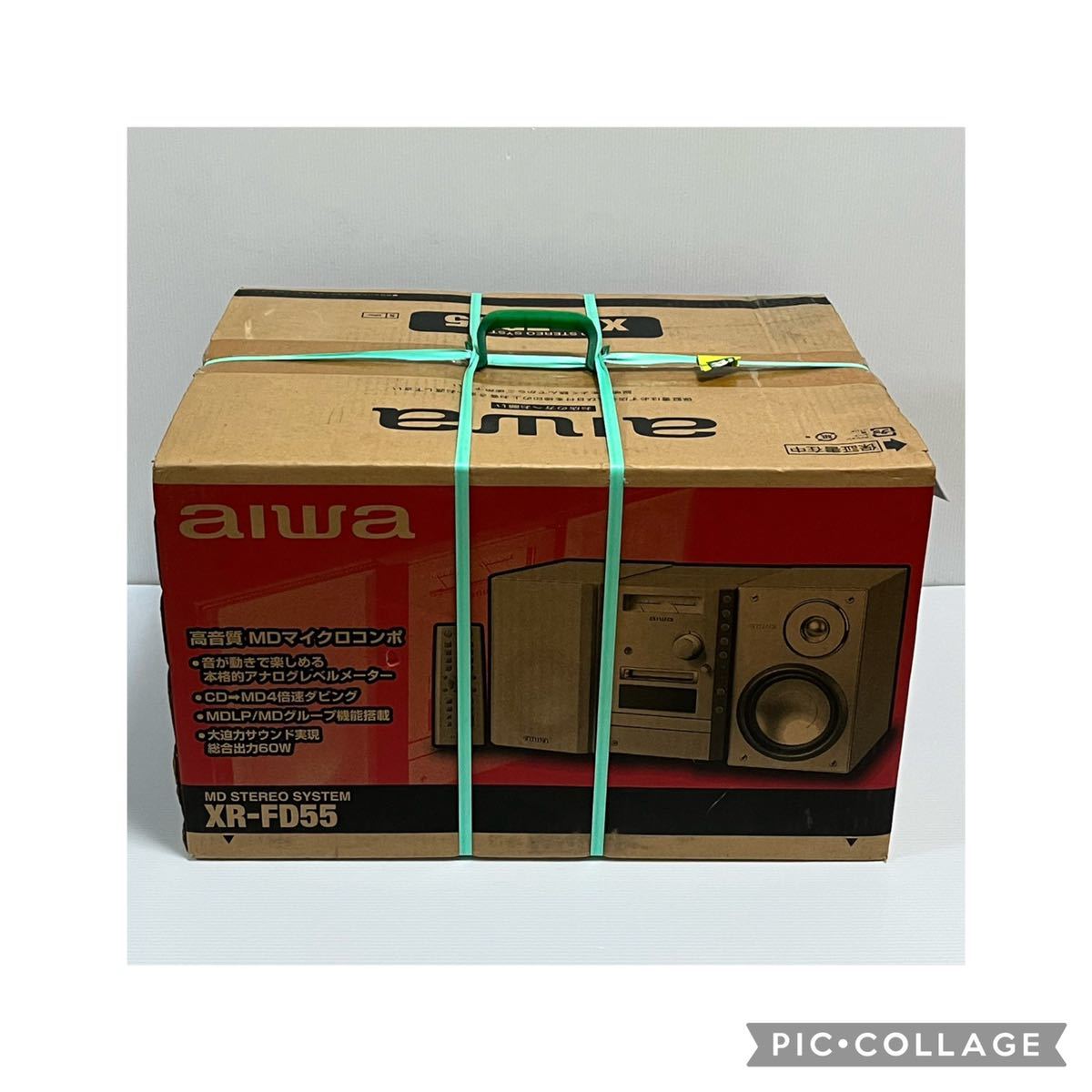 未開封品 aiwa XR-FD55 MDマイクロコンポ アイワ(システムコンポ