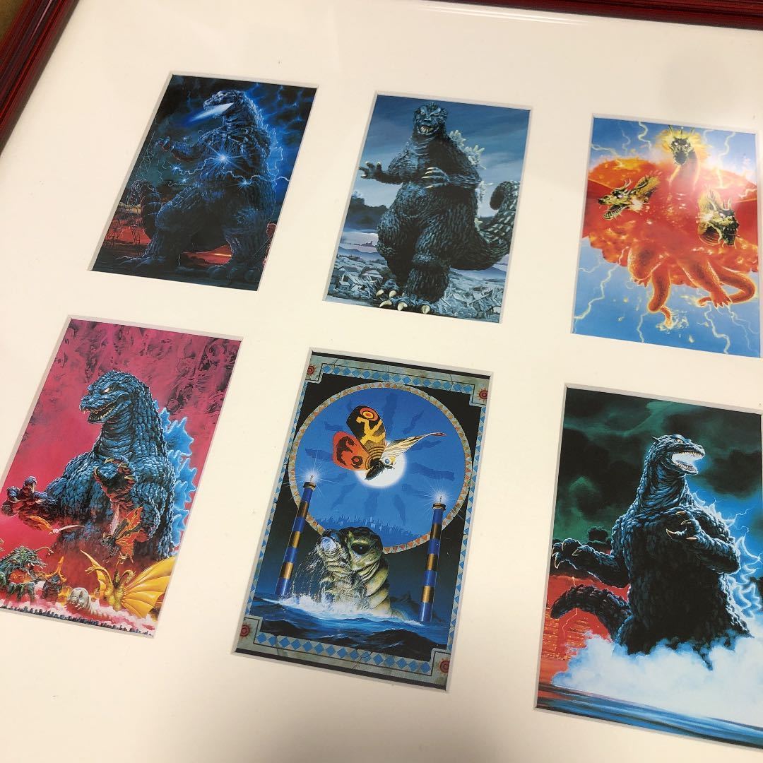 200枚限定 開田裕治 アートコレクション ゴジラ 額装 GODZILLA 特撮 直筆サイン入り アートフレーム_2