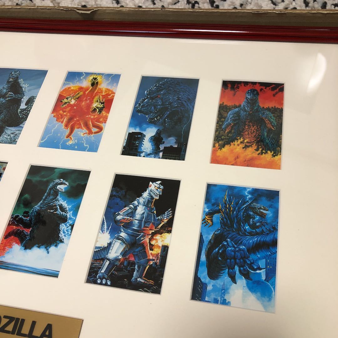 200枚限定 開田裕治 アートコレクション ゴジラ 額装 GODZILLA 特撮 直筆サイン入り アートフレーム_3