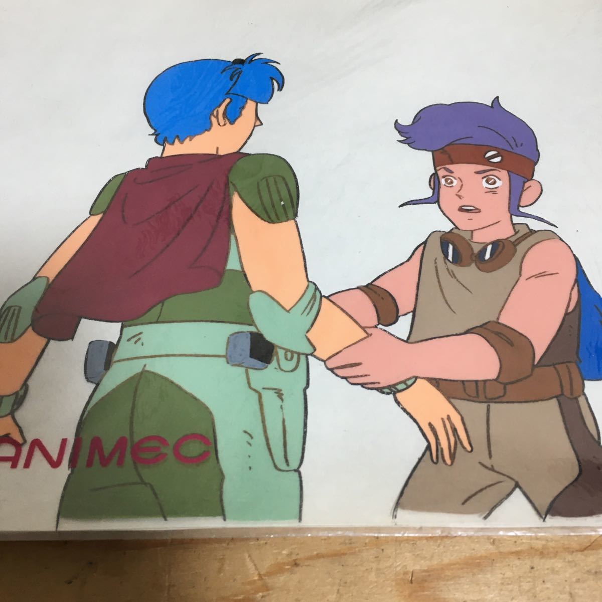当時物 詳細不明 アニメ セル画 キャラクター セル画 動画 原画 セット 