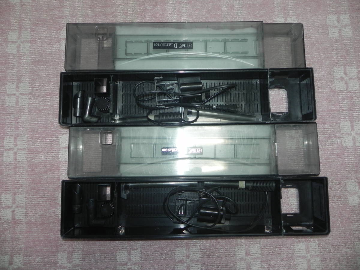 ◎(中古品）GEX 上部式ろ過装置　GEX Dual clean 600　 2個セット　（中古品）_3