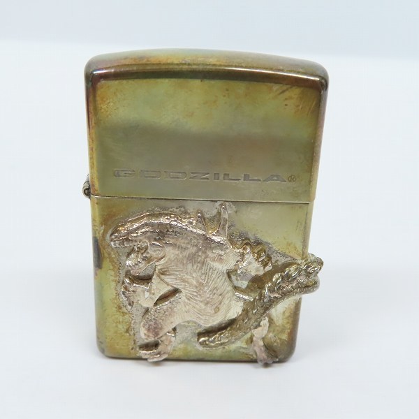 ZIPPO/ジッポー GODZILLA/ゴジラ スターリングシルバー シリアル入り 