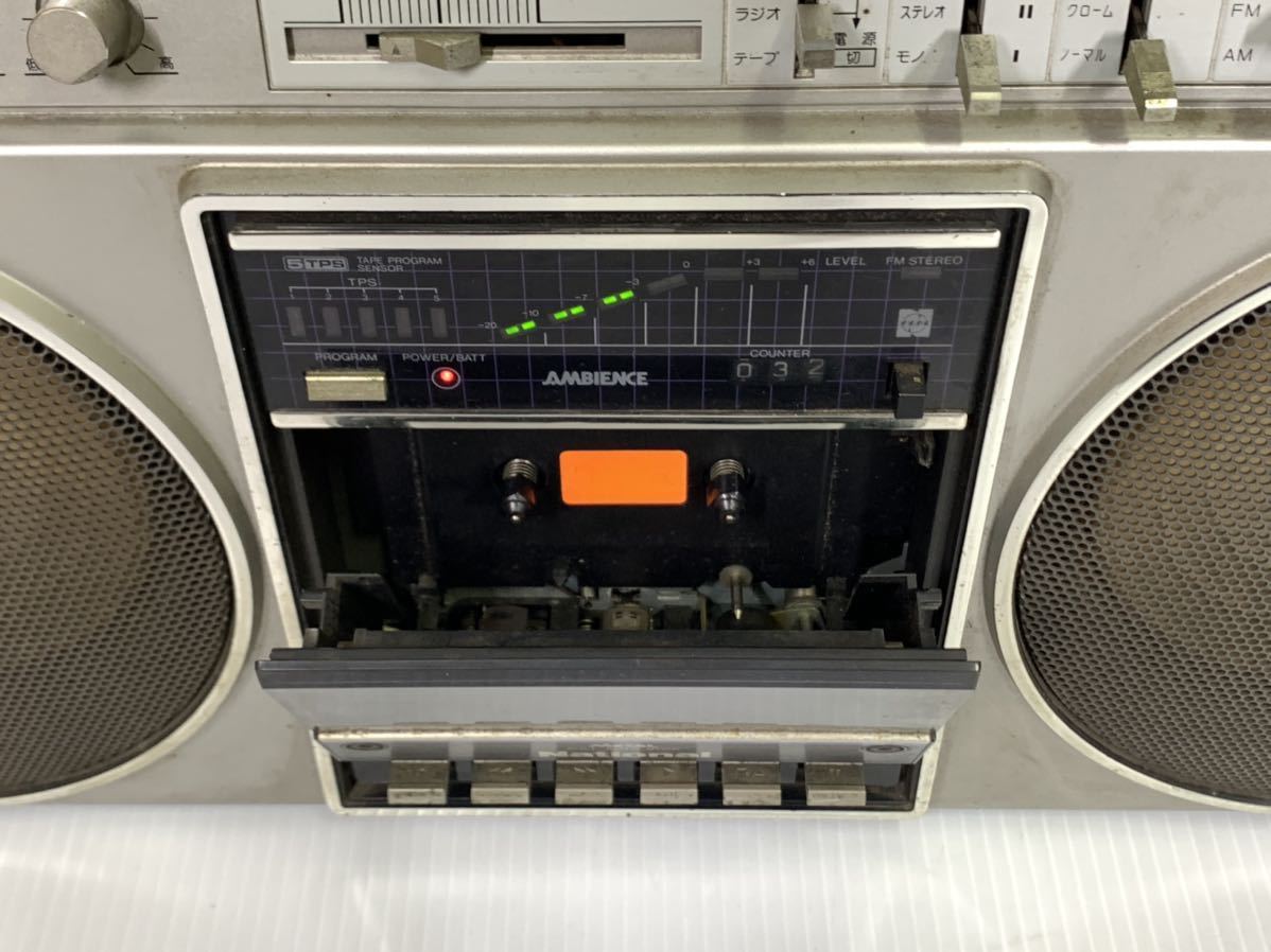 National ラジオカセットデッキ FM RX-5080 昭和レトロ ナショナル