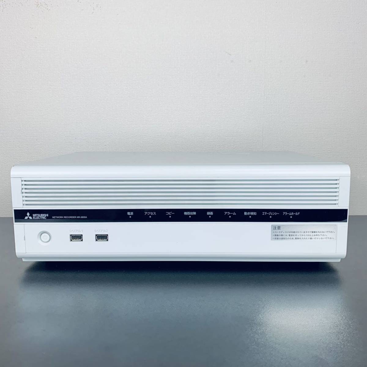 三菱レコーダーNR-3500/カメラNC-3000【モニター/ステー付き】 MITSUBISHI MELOOKレコーダー NR-3600A×1台 NC-3000A×6台 カラーカメラ