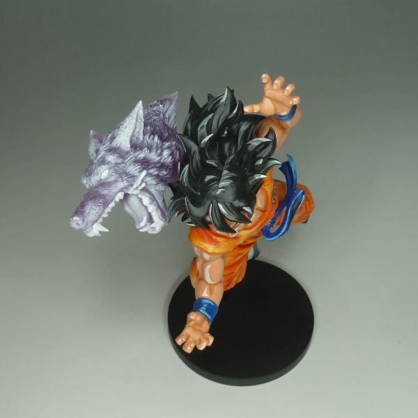 ドラゴンボールZ ヤムチャ 狼牙風風拳 フィギュア リペイント 狼カラー 