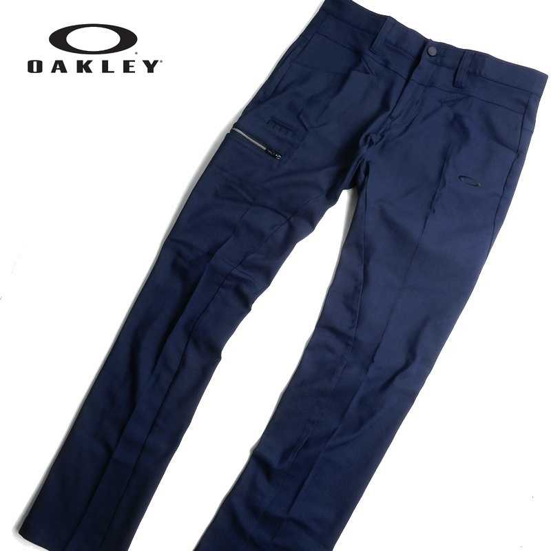 【限定SALE，HOT】OAKLEY オークリー 定価1.5万 ゴルフ スカル ロゴ刺繍 軽量 立体裁断 ストレッチ テーパ―ド パンツ FOA401648紺 31 036 out1391c(78cm～)｜売買されたオークション情報、yahooの商品情報をアーカイブ公 パンツ、スラックス