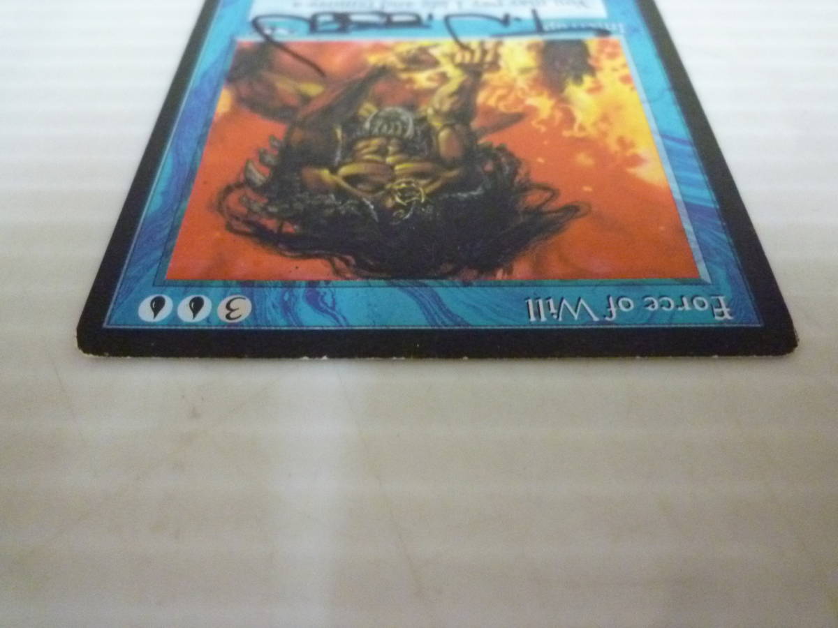 MTG Force of Wil/意志の力 アライアンス 4枚セット サインド Terese 