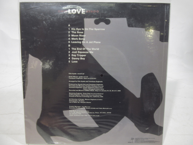 未開封品】綾戸智絵「Love(ラブ)」LP（12インチ）/EWE Records(EWLP
