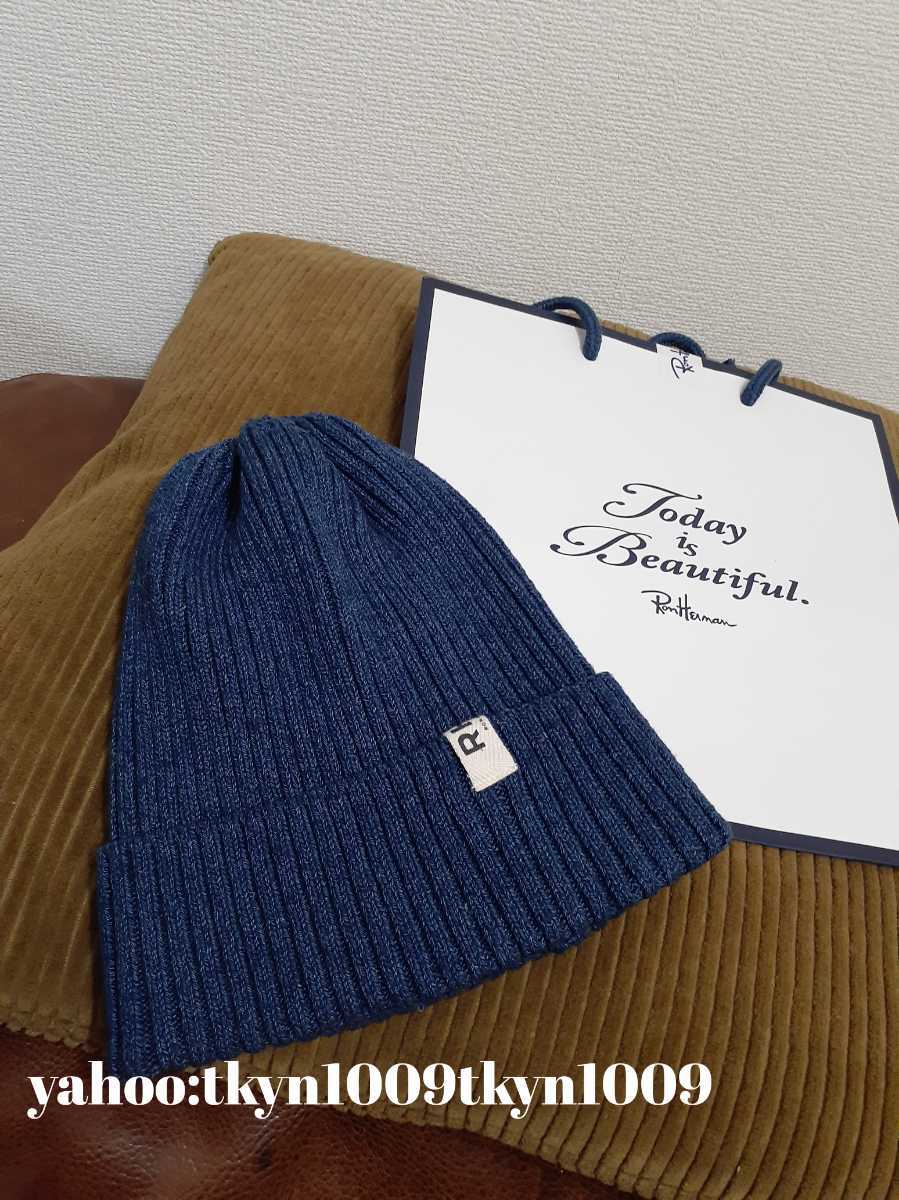 数量限定，正規品 Ron Herman ロンハーマン RHC ニットキャップ ニット帽 インディゴ(男性用)｜売買されたオークション情報、yahooの商品情報をアーカイブ公開 - オークファン 男性用