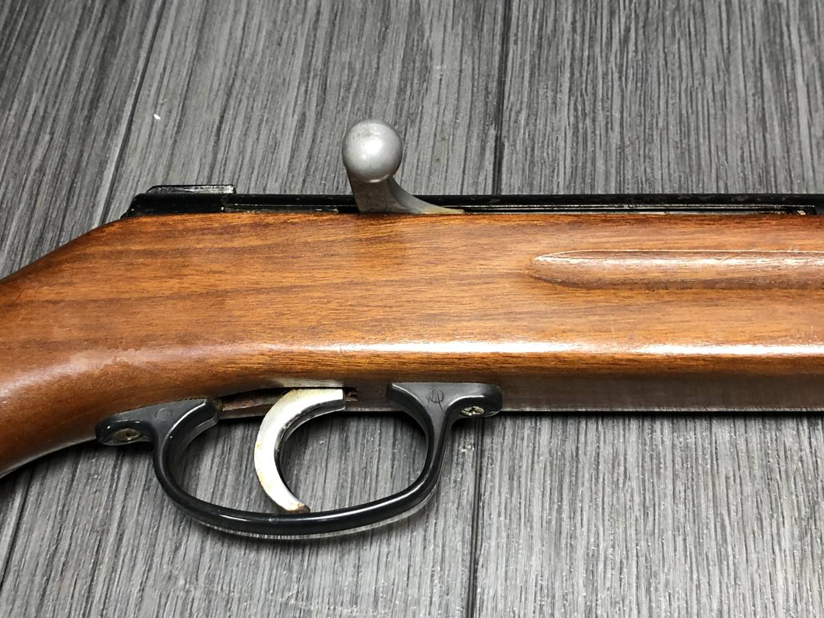 木製ストック BS-52 空気銃 昭和レトロ ライフル つづみ弾式 エアガン 射的