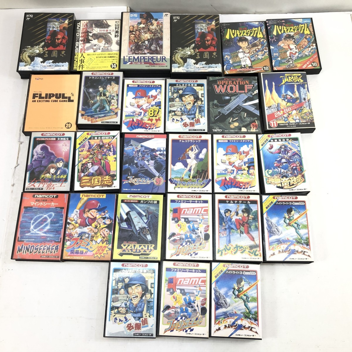 04y7176)【1円～】FCソフト 69本まとめセット[ヨッシー/マリオ 