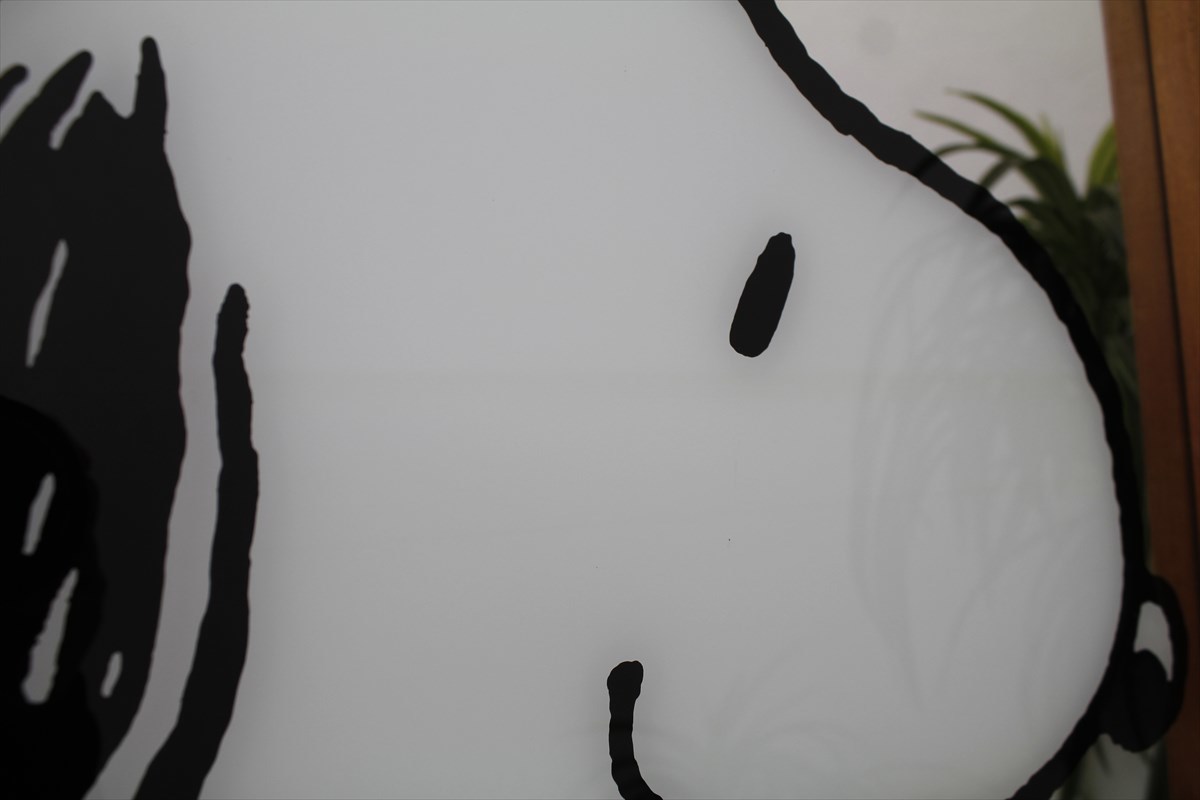 スヌーピー SNOOPY ビンテージ パブミラー 鏡 時代物 アンティーク