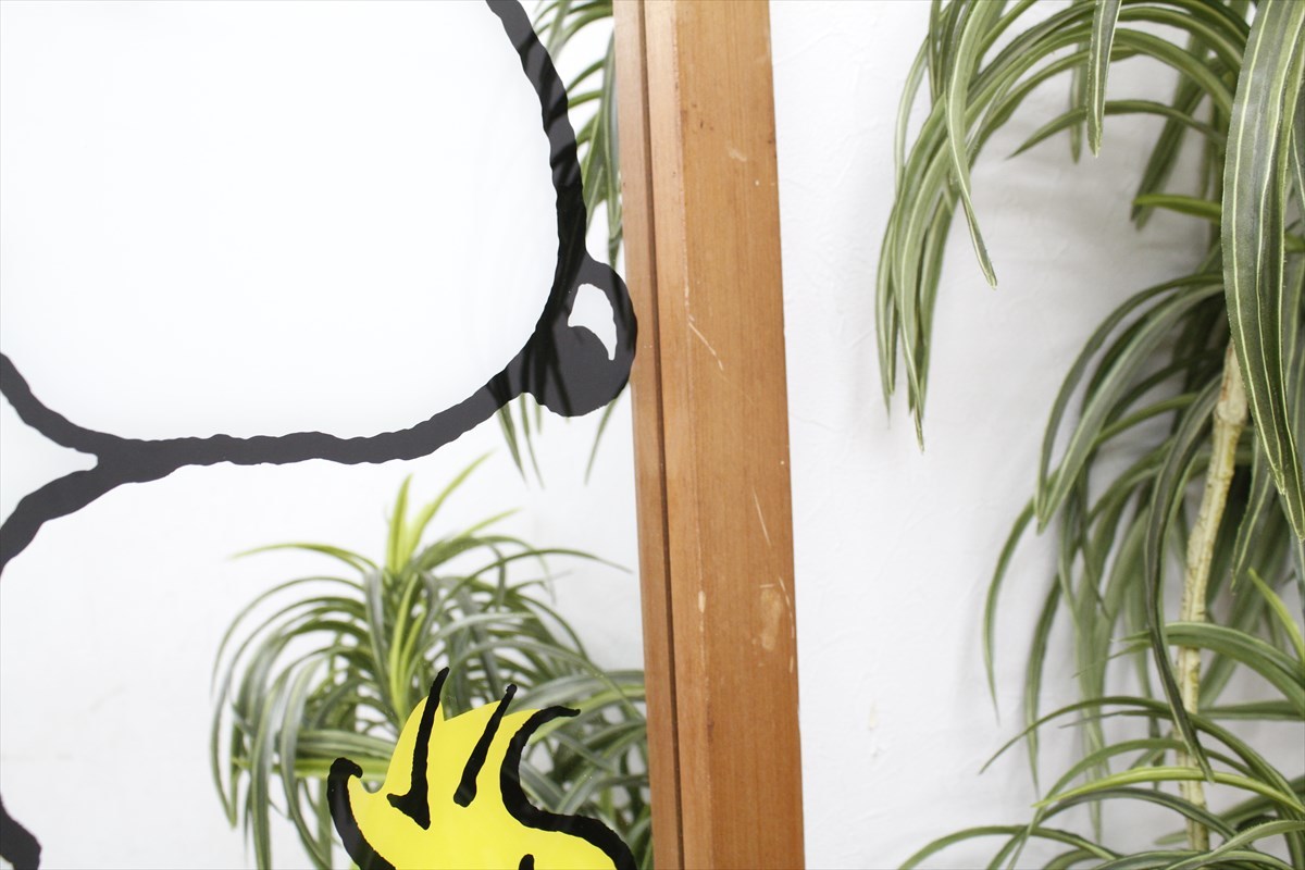 スヌーピー SNOOPY ビンテージ パブミラー 鏡 時代物 アンティーク