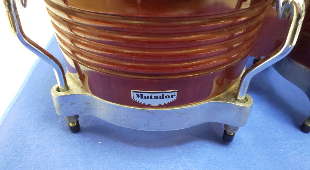 マタドールボンゴ】LP M201 Matador Wood Bongos Dark Brown ウッド