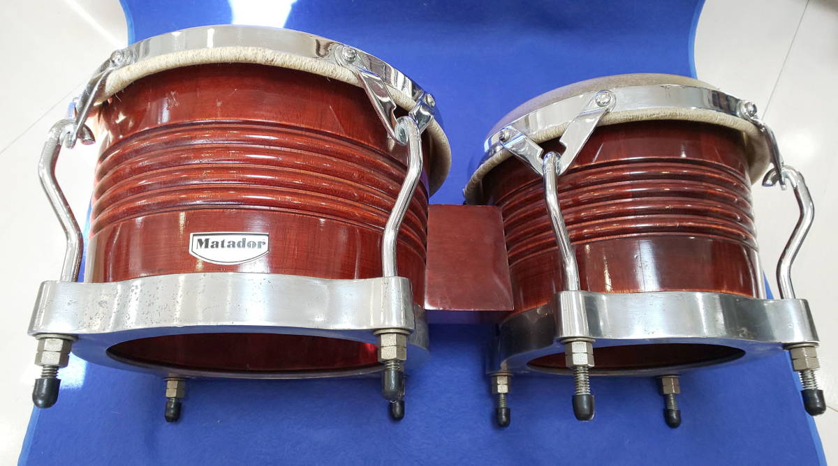 マタドールボンゴ】LP M201 Matador Wood Bongos Dark Brown ウッド