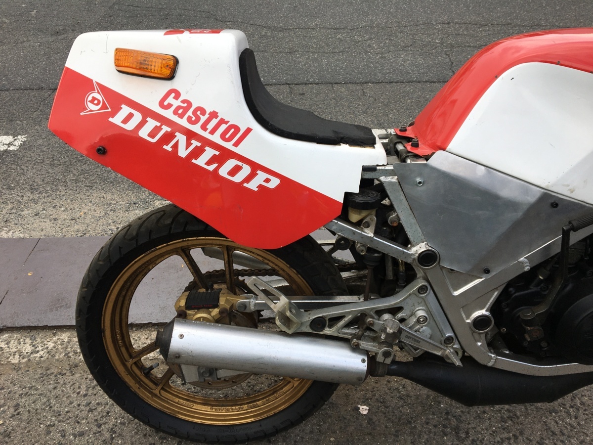 スズキ RG250Γ ガンマ GJ21A 実働 書付 耐久レーサー コカ・コーラ 