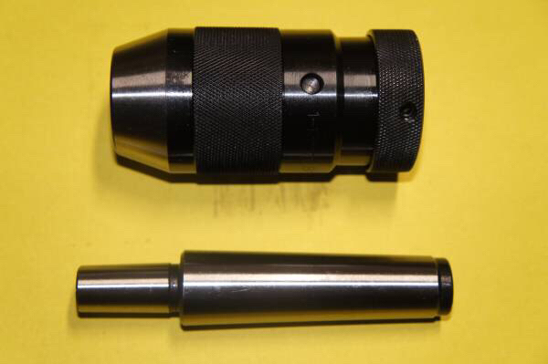 新品 キーレスドリルチャック 0.2-13mm チャックアーバーMT3セット(MT2
