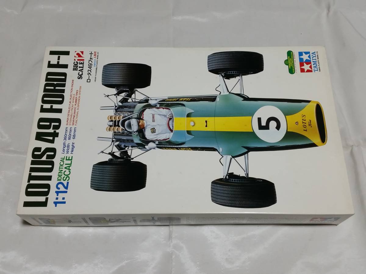 安い，新品 タミヤ 1/12 ビッグスケールシリーズ No.12 ロータス 49 FORD(フォーミュラ)｜売買されたオークション情報、yahooの商品情報をアーカイブ公開 - オークファン フォーミュラ